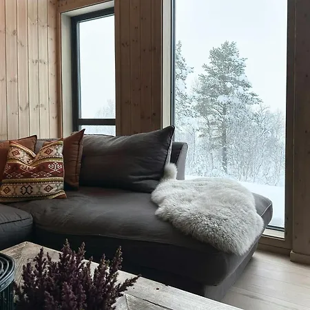 Nyaraló Modern Mountain At Nerskogen, Trollheimen